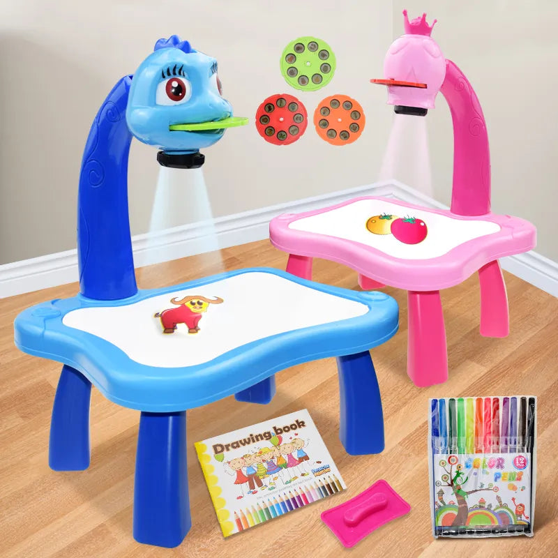 Projector Painting™ - Mesa Infantil con proyector