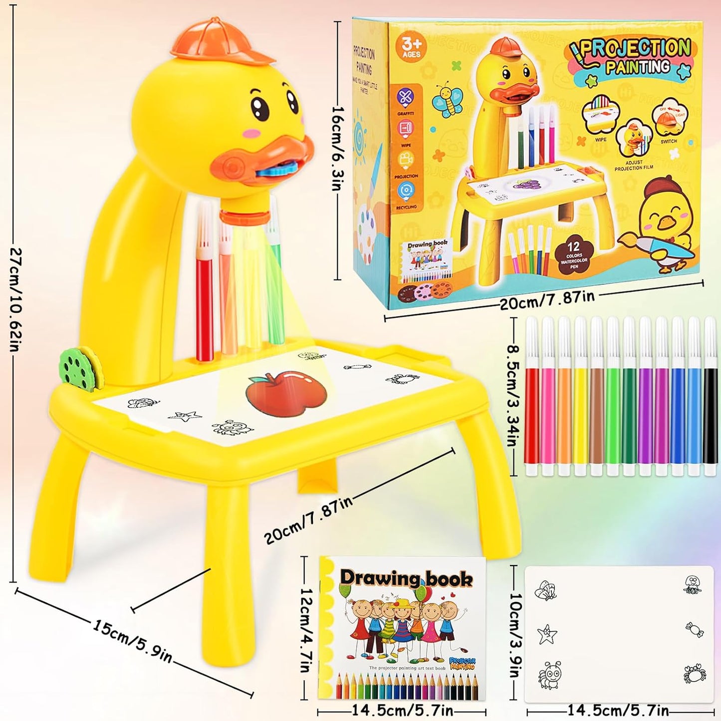 Escritorio de Aprendizaje para niños con Proyector