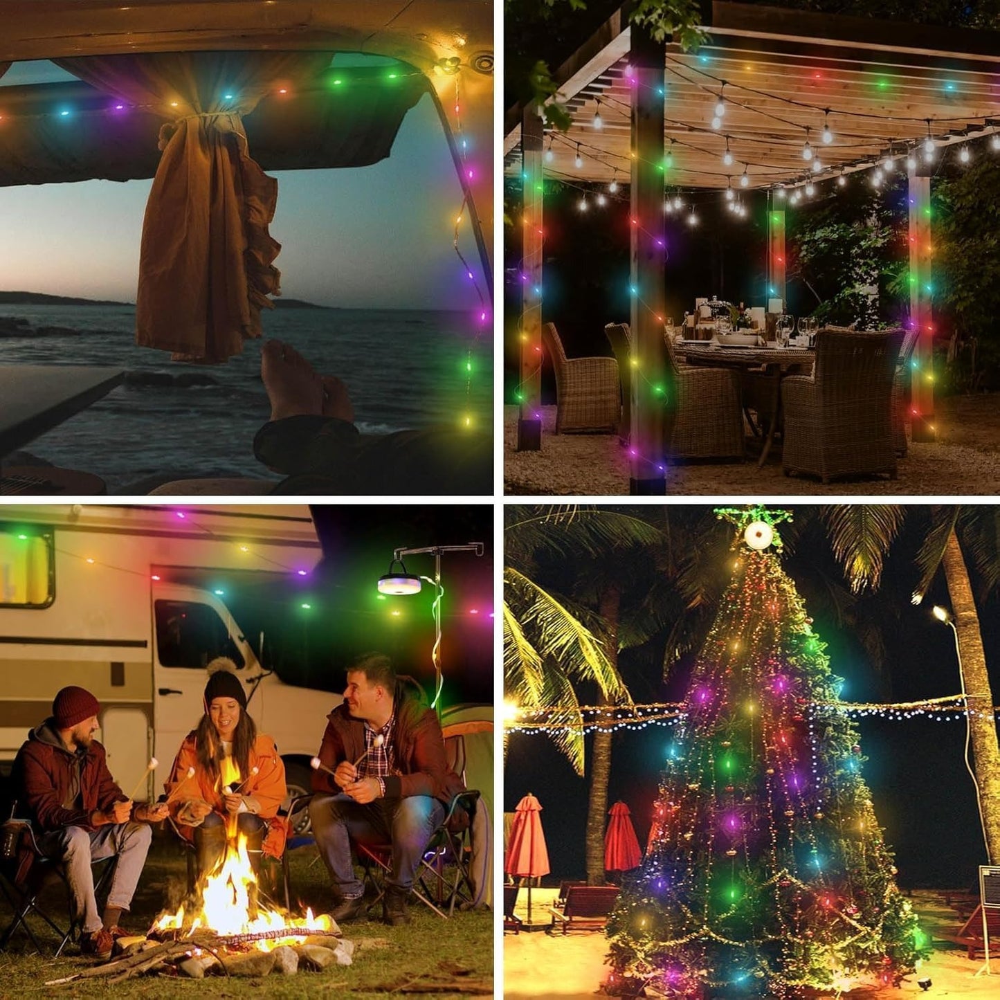 🌟 Luces LED Navideñas 10M – Ilumina la Magia de tu Navidad 🎄