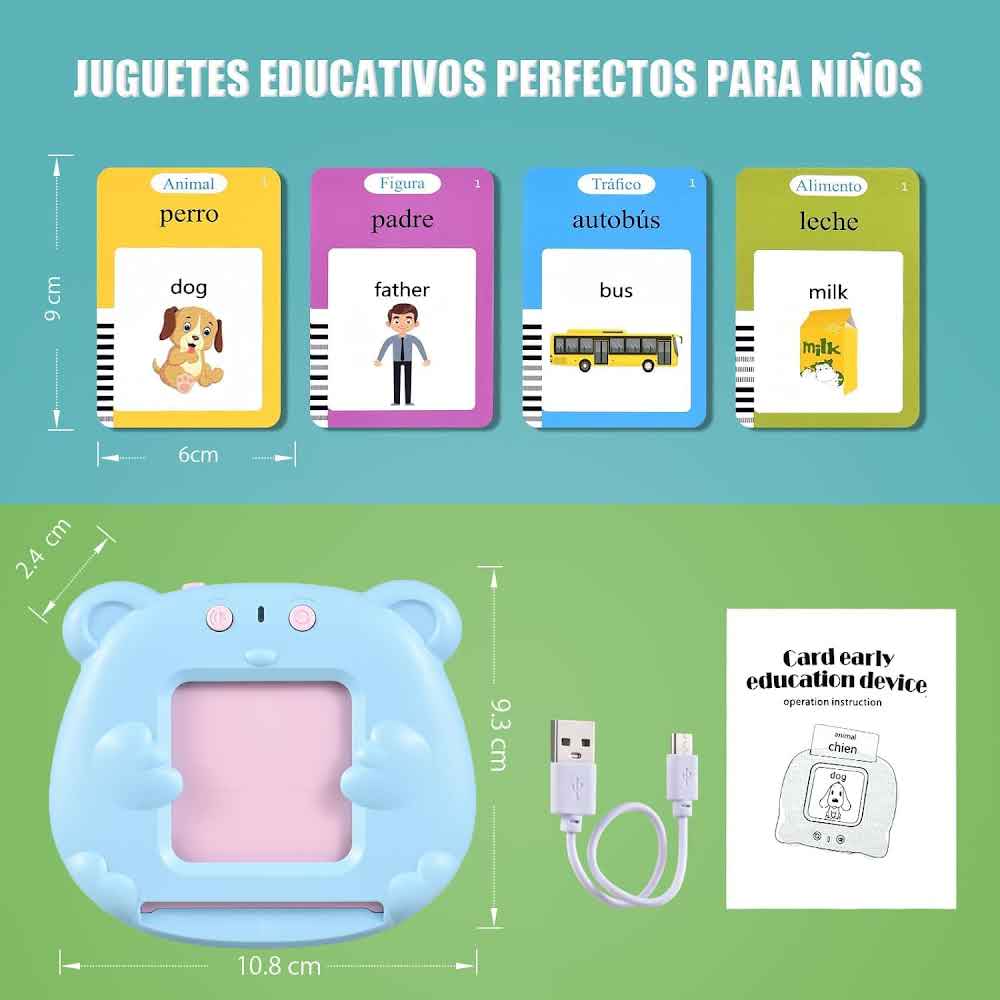 Buddy Talk™ - Tarjetas Parlantes Educativas - Aprende Jugando