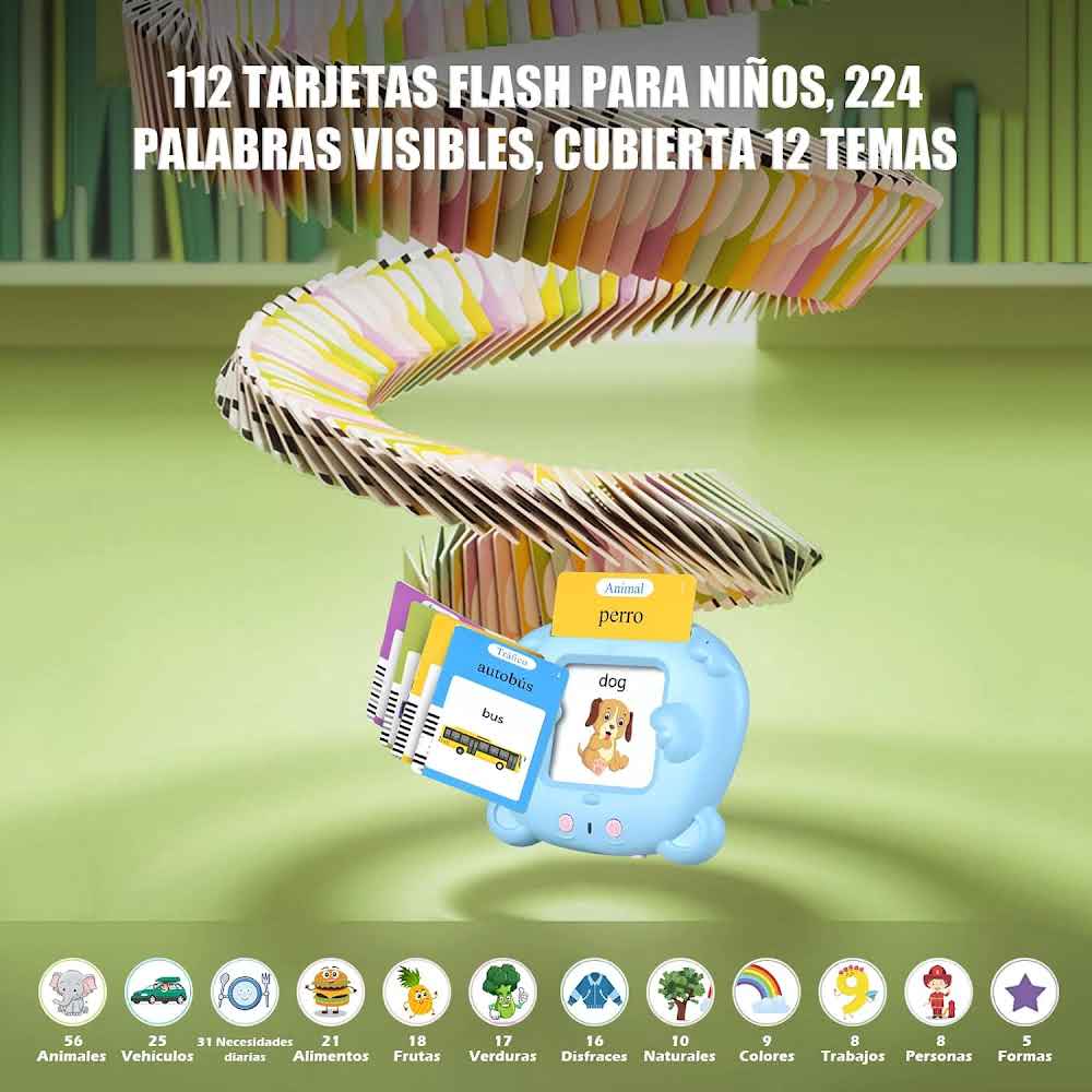 Buddy Talk™ - Tarjetas Parlantes Educativas - Aprende Jugando