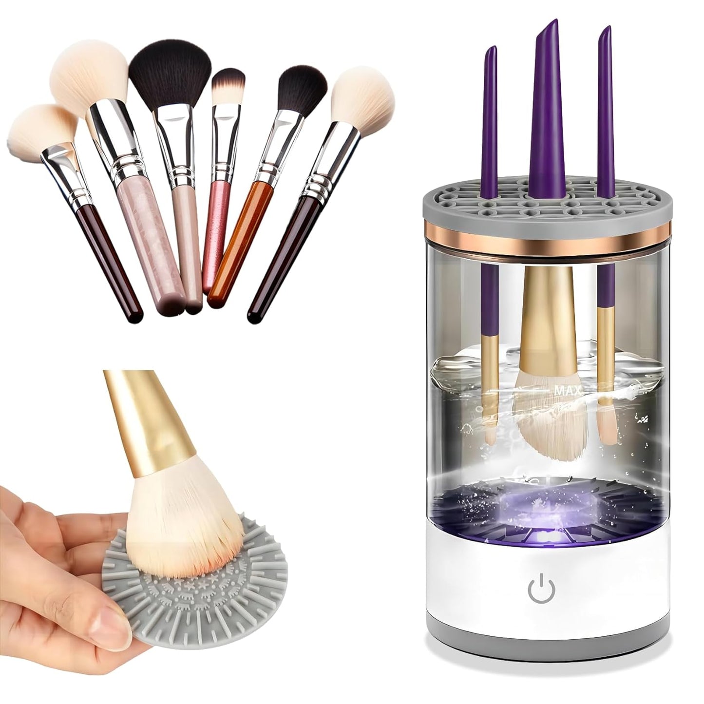 SilkyClean Pro® - Limpiador de brochas
