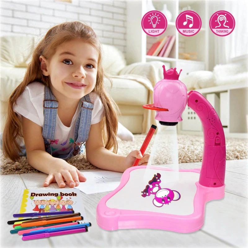 Projector Painting™ - Mesa Infantil con proyector