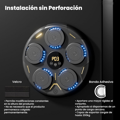 BoxSys Elite Pro™ - Máquina de Boxeo Musical