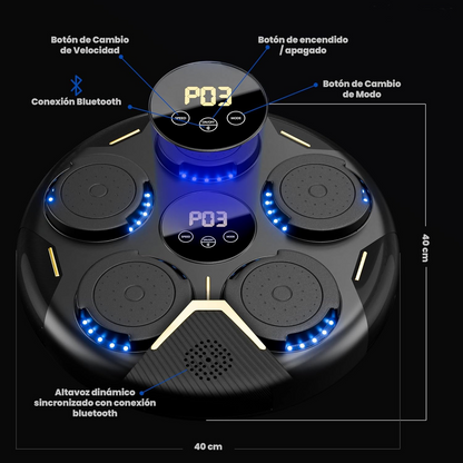 BoxSys Elite Pro™ - Máquina de Boxeo Musical