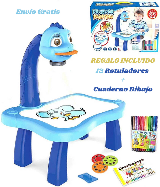 Projector Painting™ - Mesa Infantil con proyector